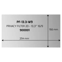 PORT Professional - filtre de confidentialité pour écran 13"