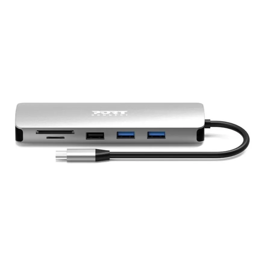 PORT TRAVEL - Station d'accueil - USB-C - HDMI - 1GbE