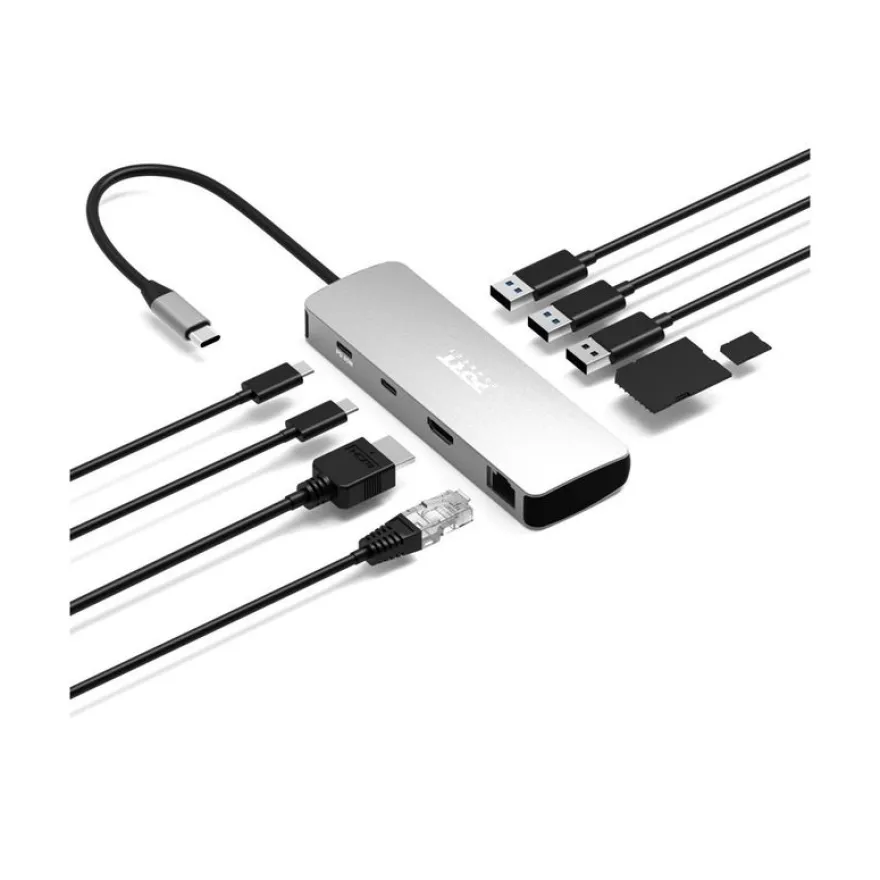 PORT TRAVEL - Station d'accueil - USB-C - HDMI - 1GbE