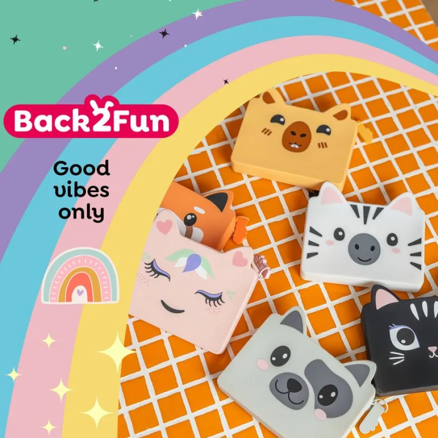Porte-cartes Chat Licorne Cards Back2Fun