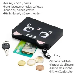 Porte-cartes Chat Wild Cards Back2Fun