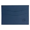 Porte-cartes Denim avec poche - 10,3 x 7,5 cm - Bleu - Exacompta