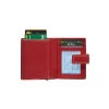 Porte-cartes super compact Dakota - rouge - label M