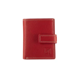 Portefeuille compact Dakota - rouge - label M