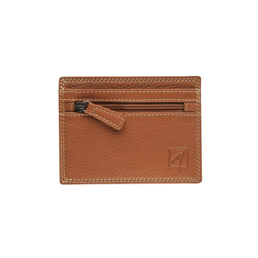 Portefeuille poche chemise Dakota - cognac - label M