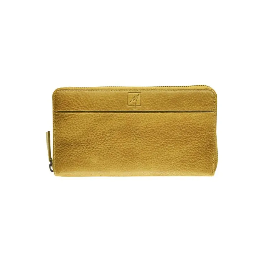 Portefeuille Savannah 2 compartiments - ocre - label M