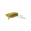 Porte-monnaie double cuir avec pochette cartes Savannah - ocre - label M