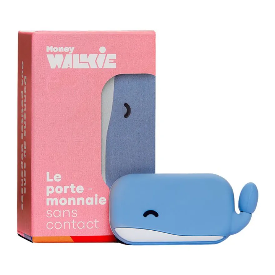 Porte-monnaie sans contact Baleine Money Walkie