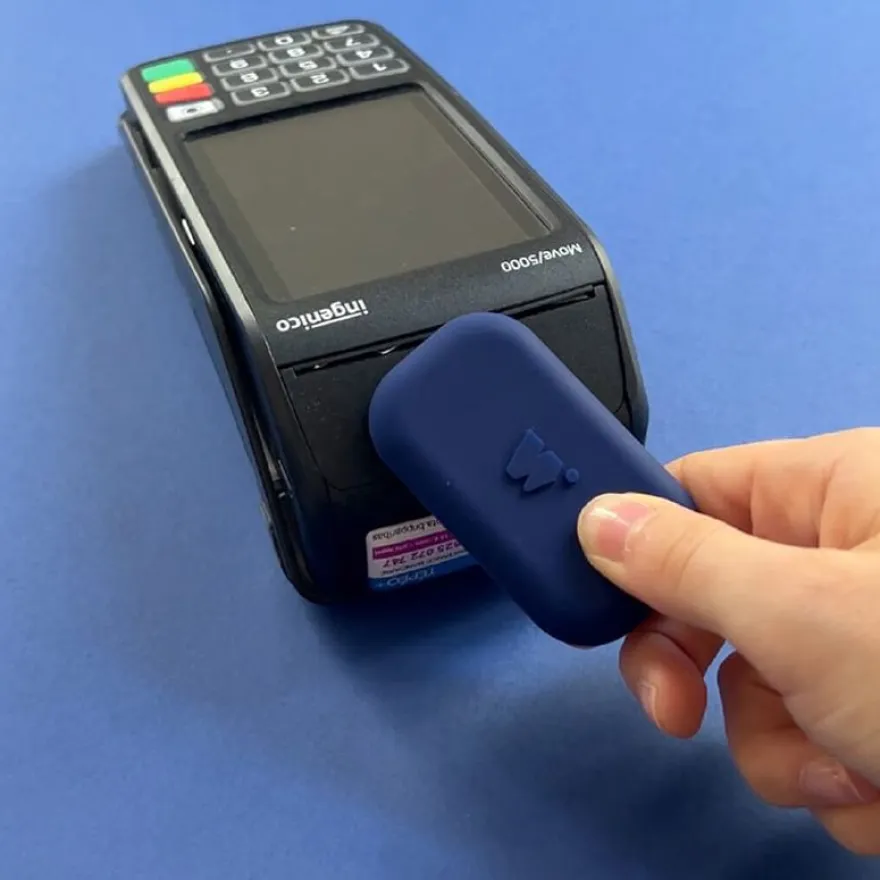 Porte-monnaie sans contact Silicone Money Walkie - disponible dans différentes couleurs
