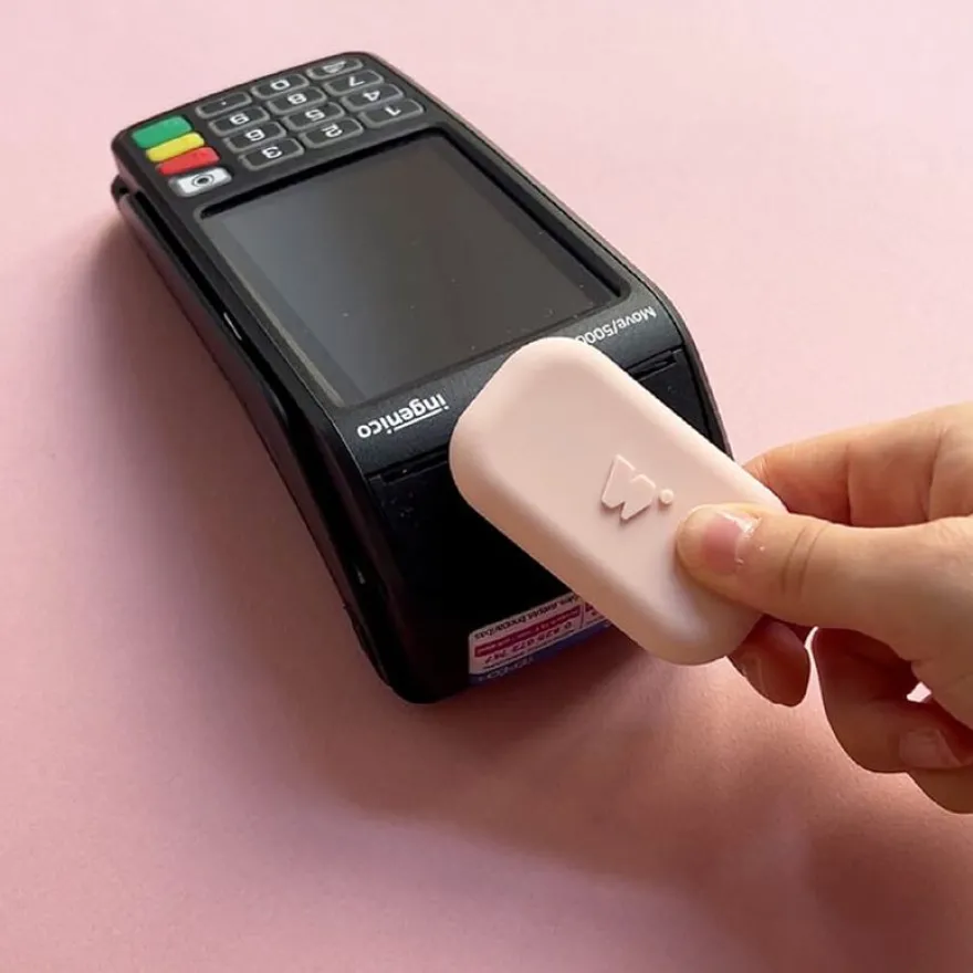 Porte-monnaie sans contact Silicone Money Walkie - disponible dans différentes couleurs