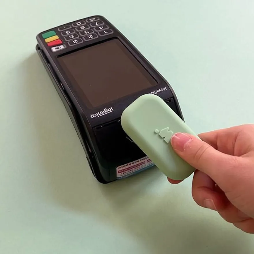 Porte-monnaie sans contact Silicone Money Walkie - disponible dans différentes couleurs