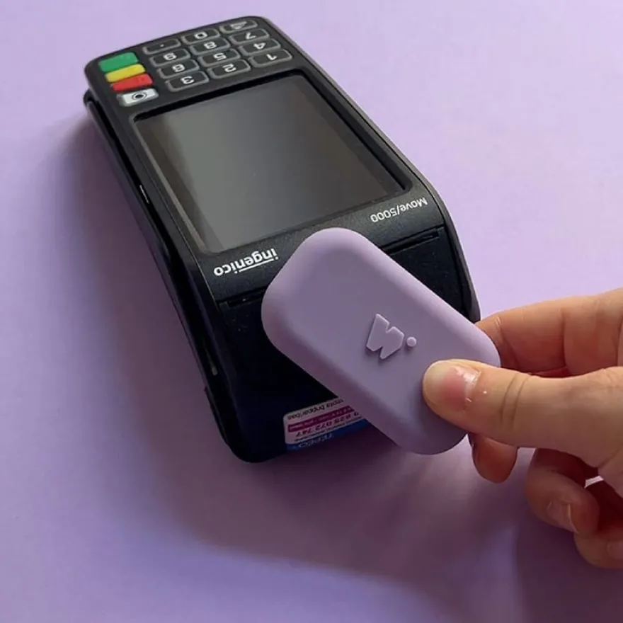 Porte-monnaie sans contact Silicone Money Walkie - disponible dans différentes couleurs