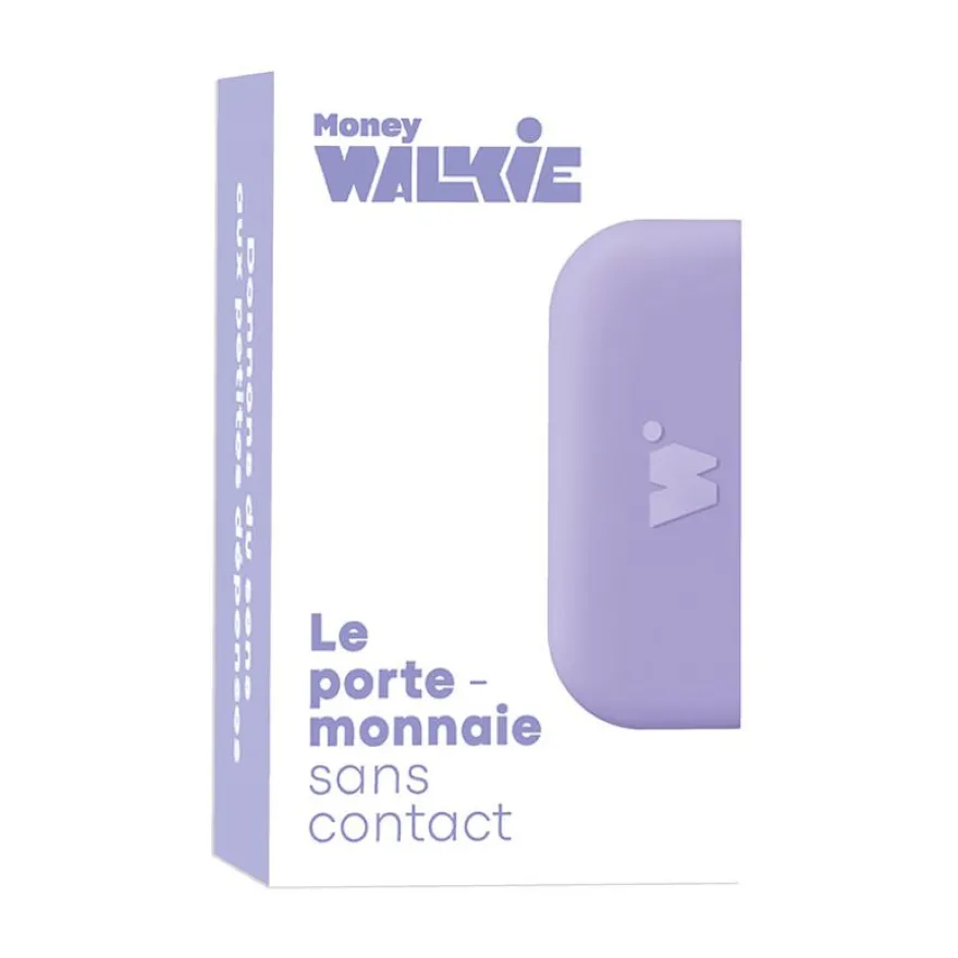 Porte-monnaie sans contact Silicone Money Walkie - disponible dans différentes couleurs
