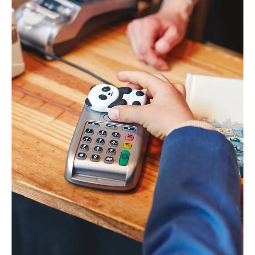 Porte-monnaie sans contact Panda Money Walkie