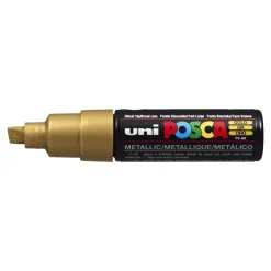 Posca - 4 Marqueurs peinture pointe large - couleurs assorties
