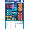 Poster Éducatif Géométrie (43x69cm) - Carte Effaçable - idéal du CP à la 6e