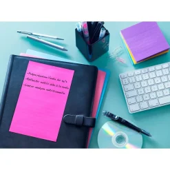 Post-it - 2 Blocs notes Super Sticky - grand format 125 x 200 mm
