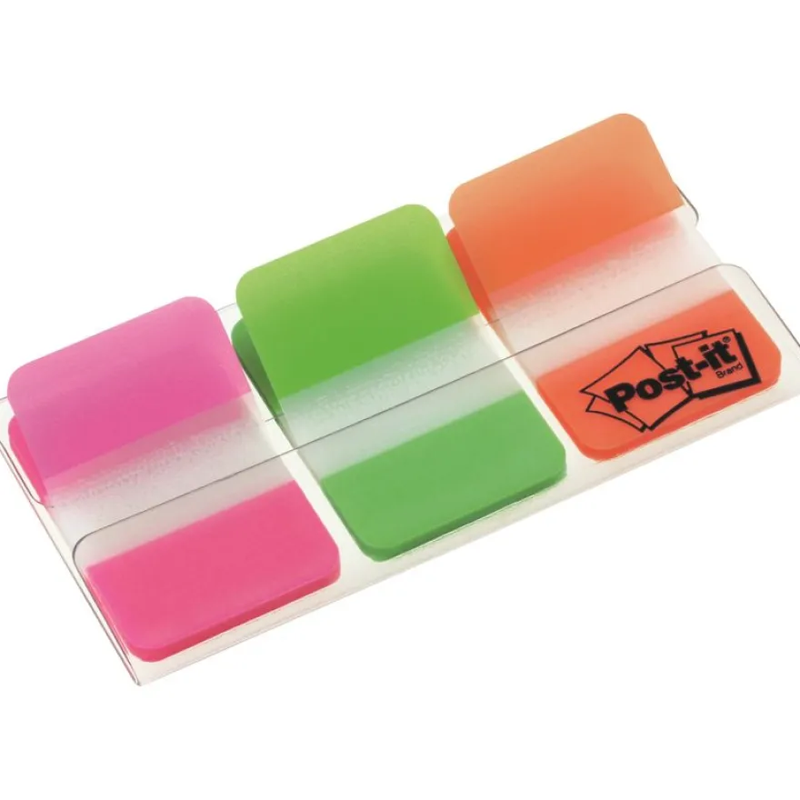 Post-it - Marque-pages (Index) rigides - couleurs vives