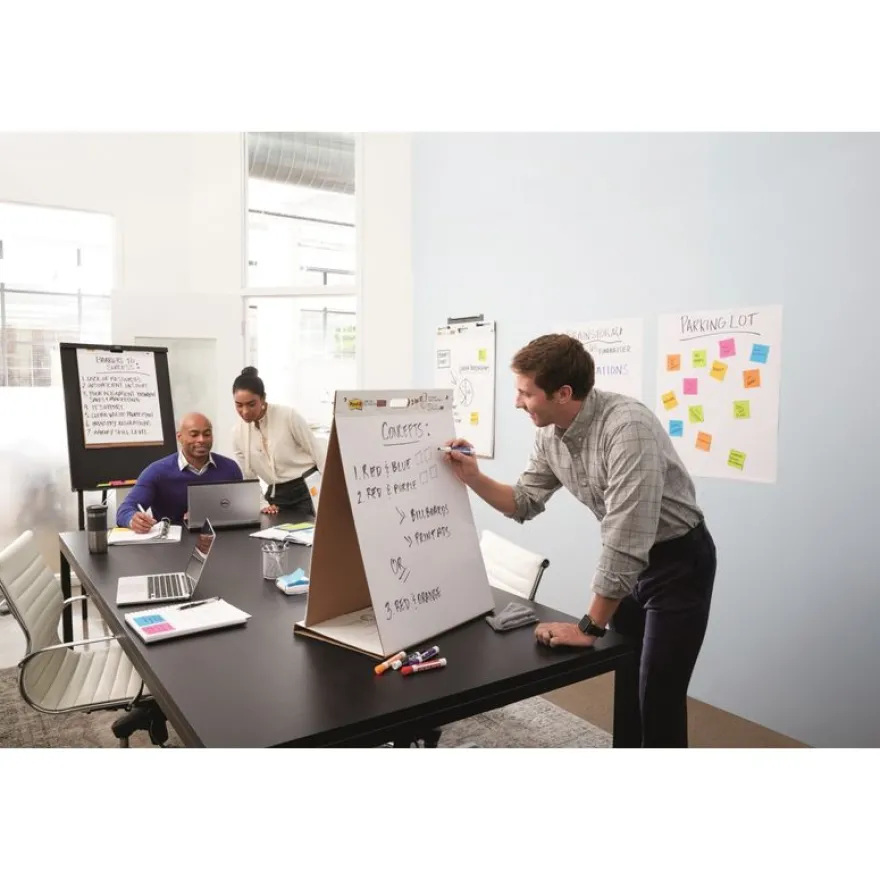 Post-it Meeting Charts - Bloc de 20 feuilles grand format - pour affichage mural
