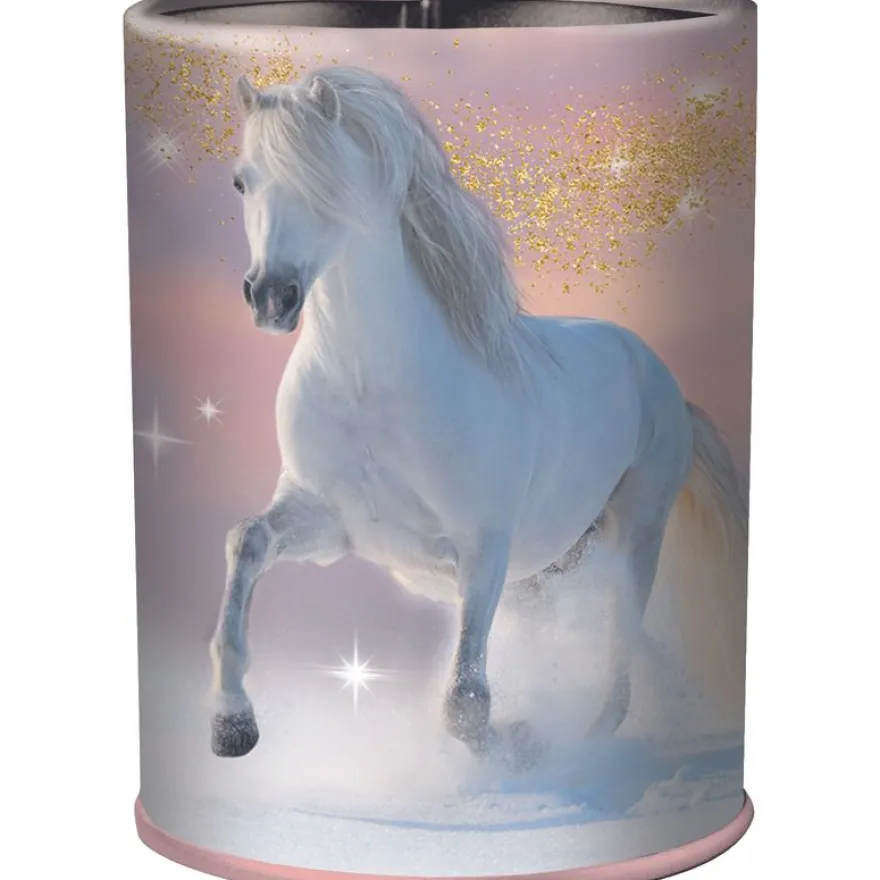 Pot a crayons Cheval - 6,5 x 10,8 cm - Oberthur