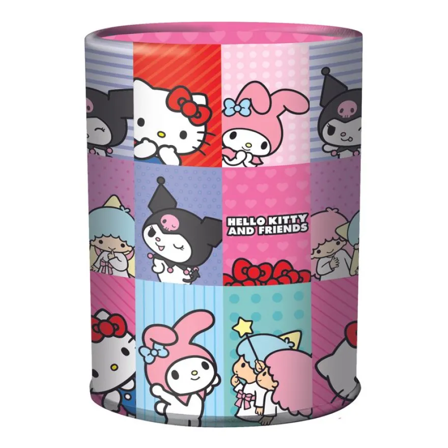 Pot a crayons Hello Kitty and Friends - 6,7 x 10,7 cm - Oberthur