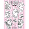 Prime Planche de stickers à colorier