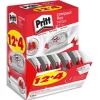 Pritt Compact Flex - Pack de 12+4 rollers de correction - 4.2 mm x 10 m - blanc