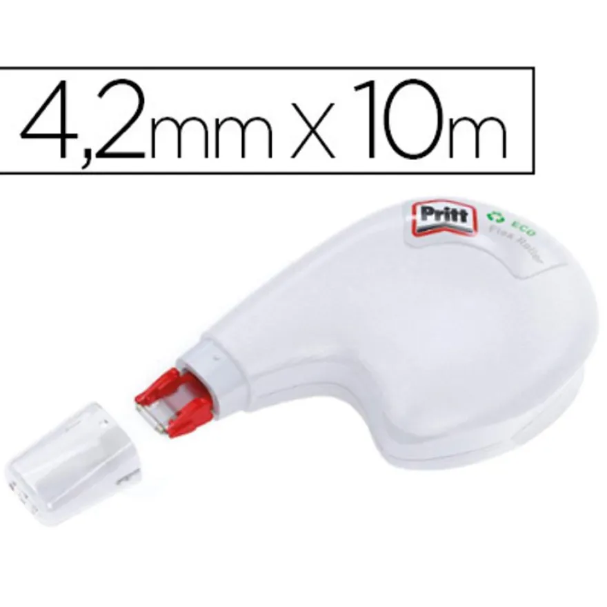 Pritt Eco Flex - 12+4 Rollers de correction rechargeables - 4,2 mm x 10 m