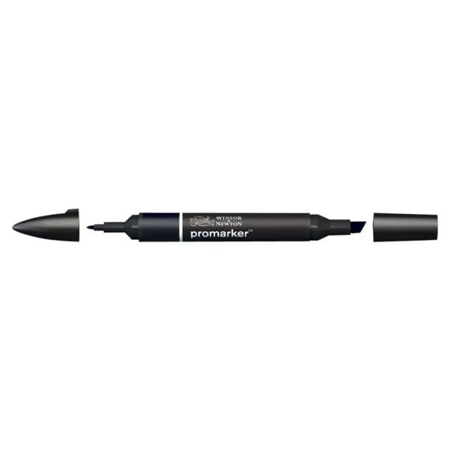 ProMarker - Marqueur double pointe - noir bleuâtre