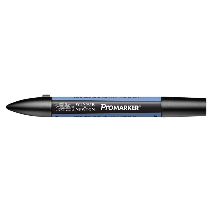 ProMarker - Marqueur double pointe - bleu cobalt