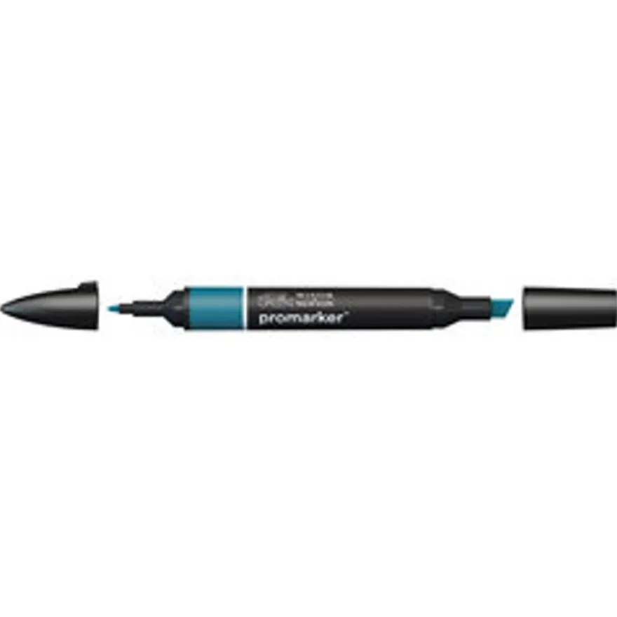 ProMarker - Marqueur double pointe - bleu pétrole