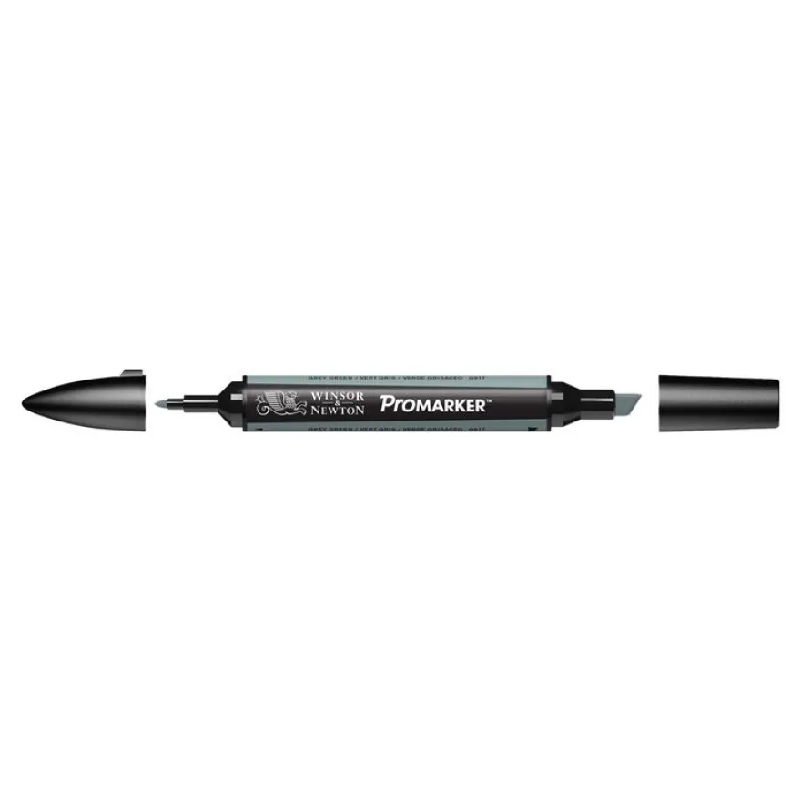 ProMarker - Marqueur double pointe - gris vert