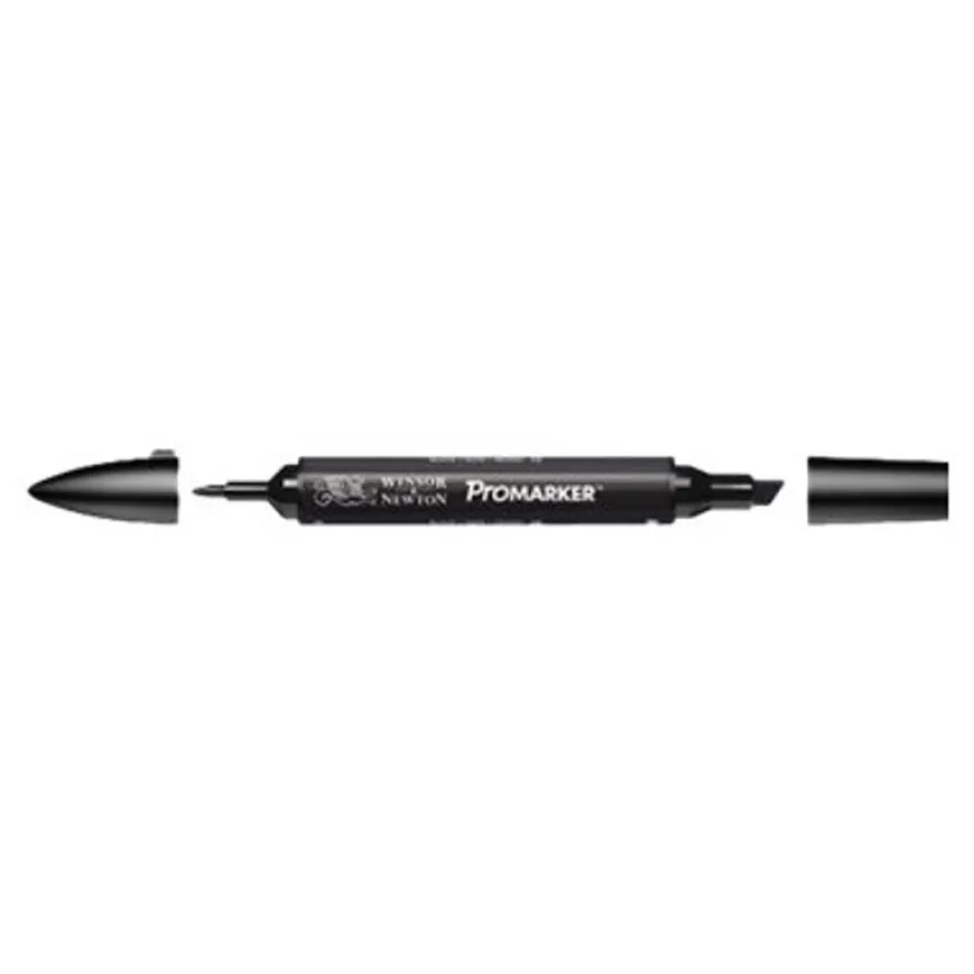 ProMarker - Pack de 6 marqueurs double pointe - noir et autres