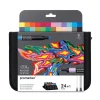 ProMarker - Pack de 24 marqueurs double pointe - arts et illustrations