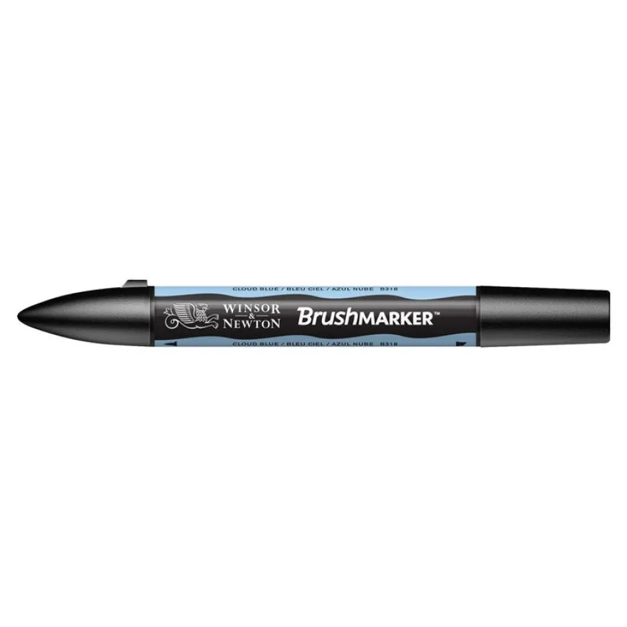 Promarker Brush - Stylo pinceau et marqueur - bleu nuage