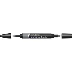 Promarker Brush - Stylo pinceau et marqueur - gris froid 4