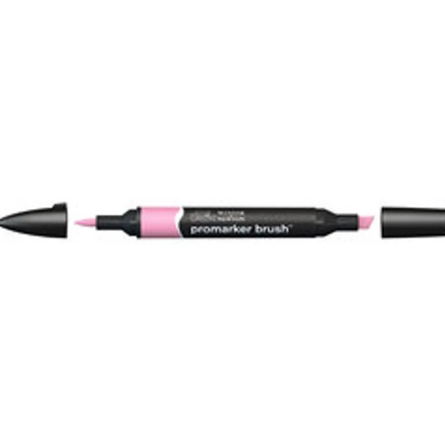 Promarker Brush - Stylo pinceau et marqueur - rose