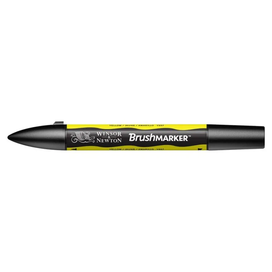 Promarker Brush - Stylo pinceau et marqueur - jaune
