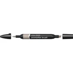 Promarker Brush - Stylo pinceau et marqueur - gris chaud