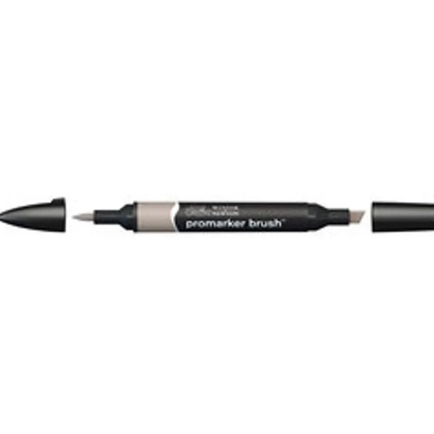 Promarker Brush - Stylo pinceau et marqueur - gris chaud