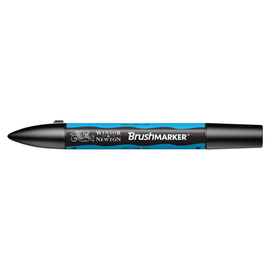 Promarker Brush - Stylo pinceau et marqueur - cyan