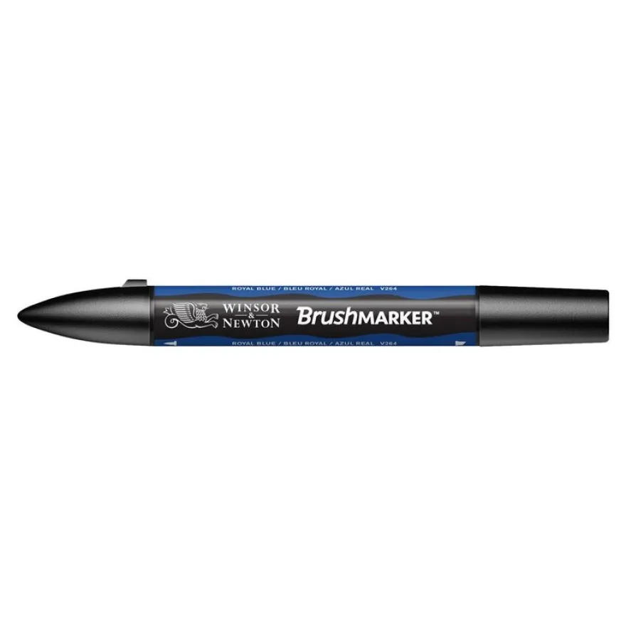 Promarker Brush - Stylo pinceau et marqueur - bleu roi