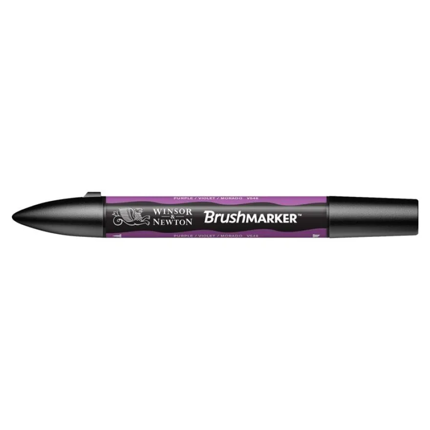 Promarker Brush - Stylo pinceau et marqueur - pourpre