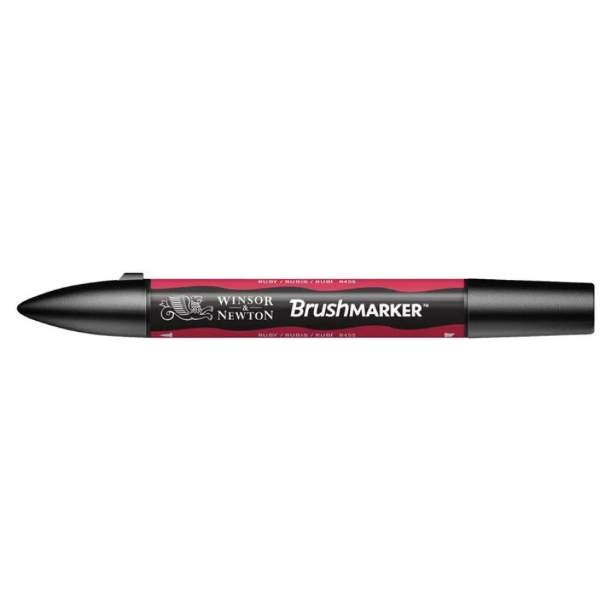 Promarker Brush - Stylo pinceau et marqueur - rubis