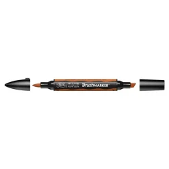 Promarker Brush - Stylo pinceau et marqueur - marron selle de cheval