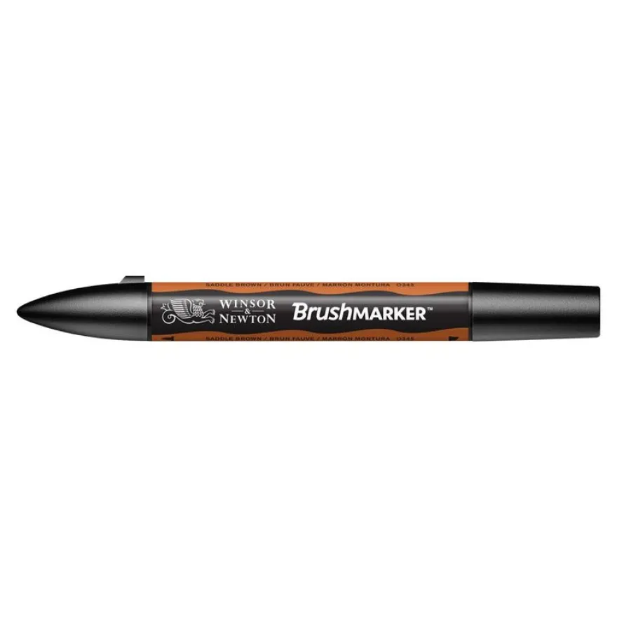 Promarker Brush - Stylo pinceau et marqueur - marron selle de cheval