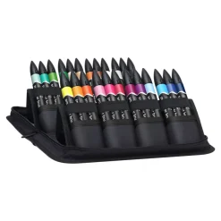 ProMarker brush - Trousse 24 marqueurs - double pointe - étudiant designer