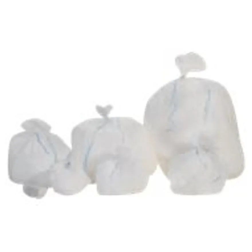 Promosac Médiprotec - 50 Sacs poubelle blanc 20L