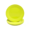 Pronappe - Assiette - Taille 23 cm diameter - rond - jetable - vert kiwi (pack de 20)