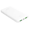 Puro - powerbank / batterie de secours rechargeable pour smartphone - 10000 mAh - 2 USB-A + 1USB-C